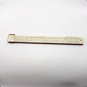 Frederick Post Co 10" Vintage Slide Rule